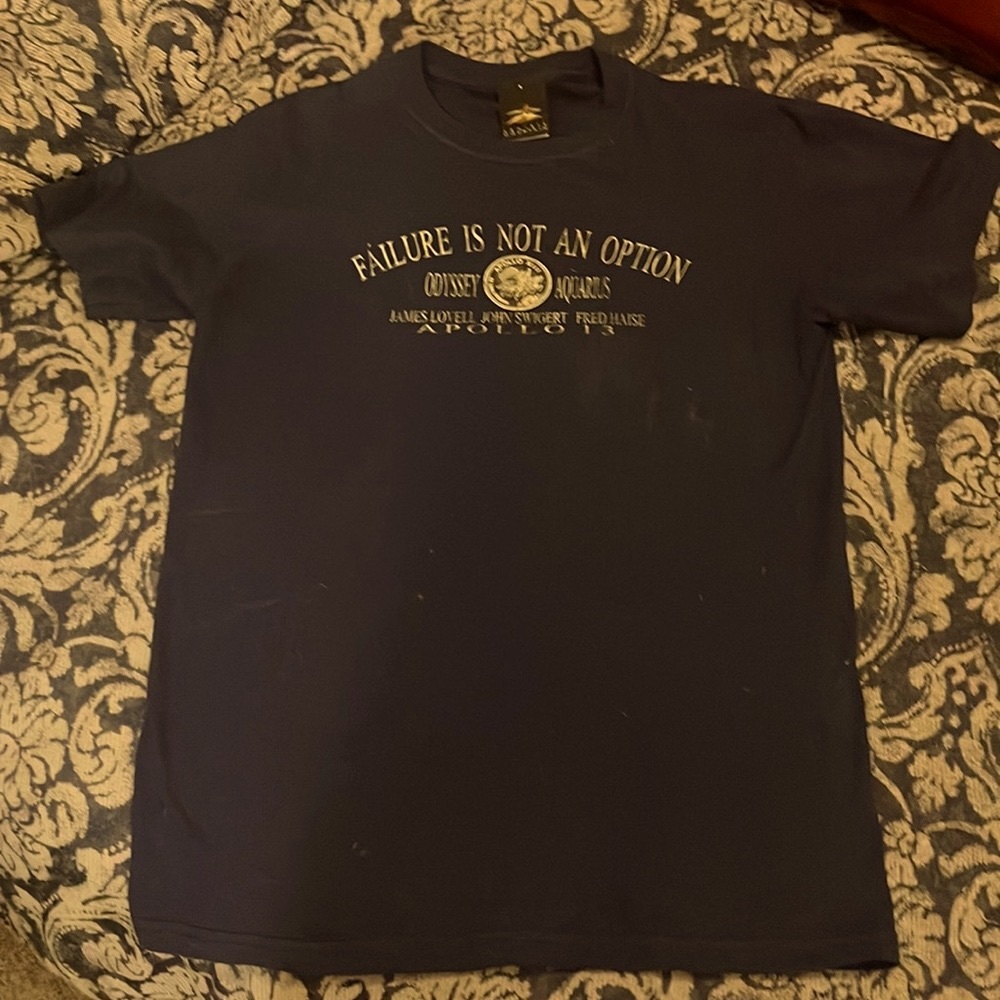 Small tshirt from NASA museum gift shop, Navy blue